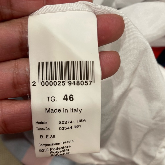 PESERICO STRIPED DRESS - Picture 10 of 11